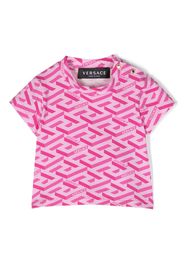 Versace Kids T-shirt con stampa - Rosa