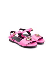 Versace Kids Medusa open-toe sandals - Rosa