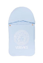 Versace Kids Medusa-print sleeping bag - Blu