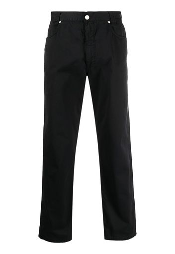 Versace Pre-Owned Pantaloni dritti anni '90 - Nero