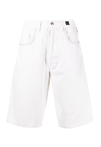 Versace Pre-Owned Bermuda denim anni '90 - Bianco