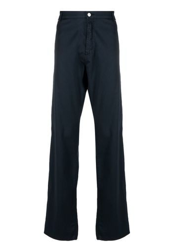 Versace Pre-Owned Pantaloni dritti anni 2000 - Blu