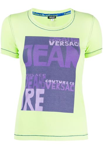 Versace Pre-Owned T-shirt con stampa anni 2000 - Verde