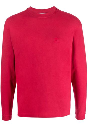 Versace Pre-Owned T-shirt con ricamo Medusa anni '90 - Rosso