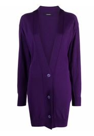 Versace Pre-Owned Cardigan con scollo a V anni '90 - Viola