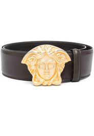 Versace Pre-Owned 1990s Medusa head buckle belt - Marrone