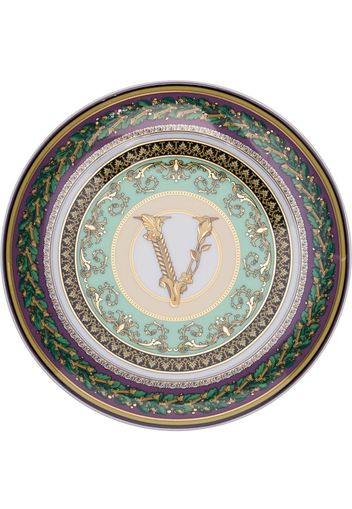 Versace Tableware Piatto Barocco Mosaic (17cm) - Verde