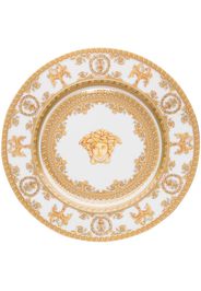 white I Love Baroque porcelain plate