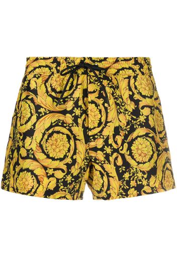 Barocco-print swim shorts