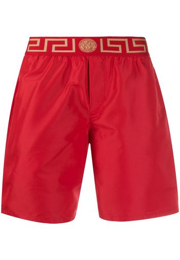 Greca Border swim shorts