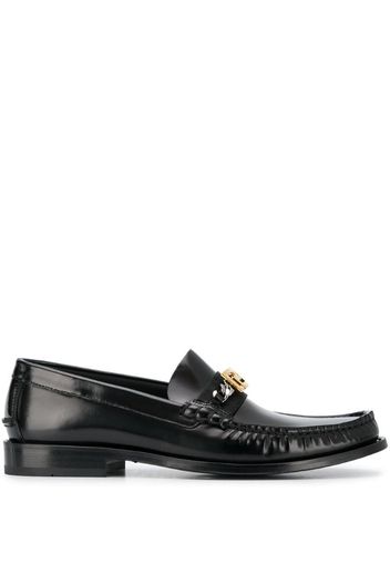 Meander penny-slot loafers