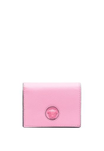 Versace Portafoglio Medusa con applicazione - Rosa