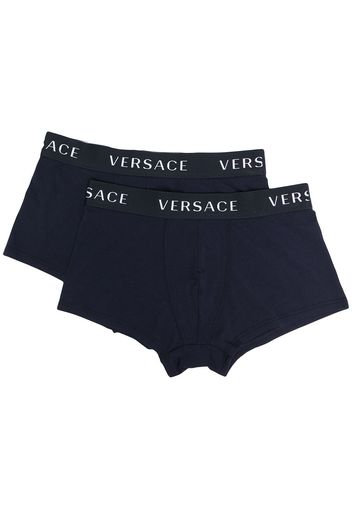 Versace Set di due paia di boxer - Blu