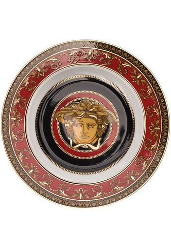 Versace Medusa Red plate (18cm) - Rosso