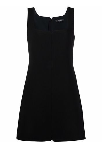 Versace sleeveless mini dress - Nero