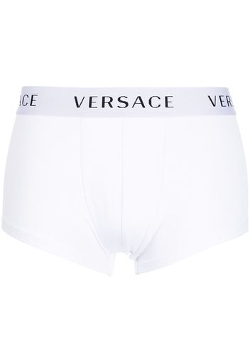 Versace logo-waistband boxers - Bianco