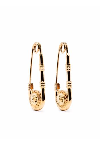 Versace safety pin-detail earrings - Oro