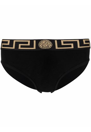 Versace Slip Greca - Nero