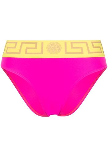 Versace Slip Medusa con stampa - Rosa