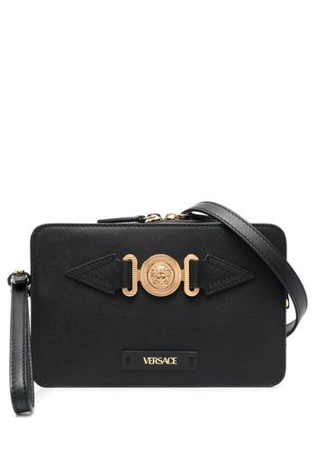 Versace Medusa-Head leather tote - Nero