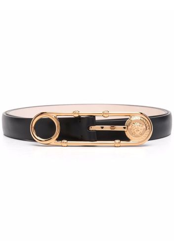 Versace Medusa leather belt - Nero