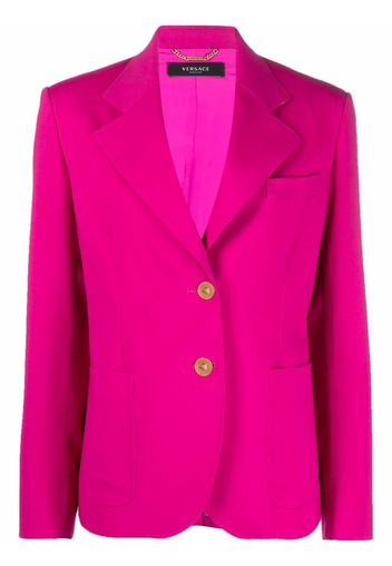 Versace single-breasted fitted blazer - Rosa