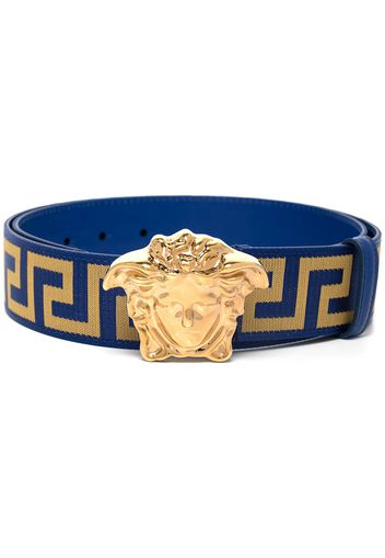 Versace Cintura La Medusa La Greca - Blu