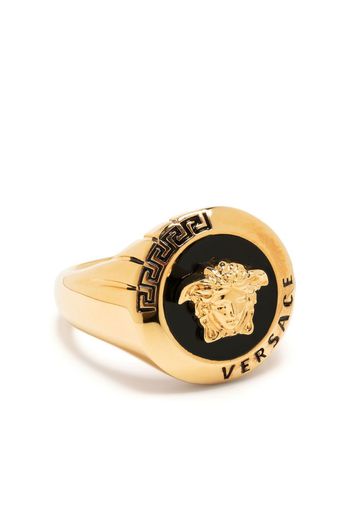 Versace Medusa-plaque ring - Oro