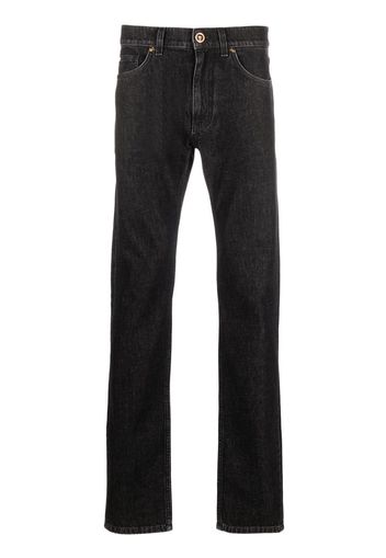 Versace tapered denim jeans - Nero