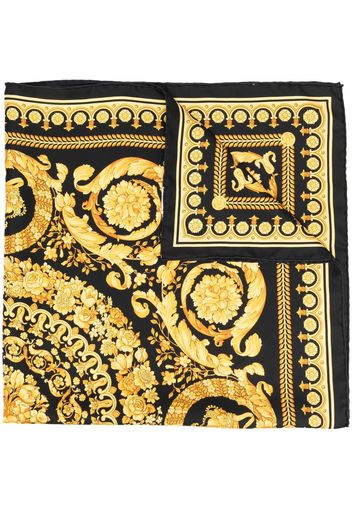 Versace Barocco FW'91 silk foulard - Giallo