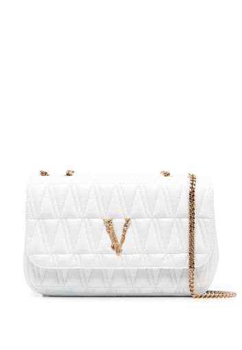 Versace Virtus quilted shoulder bag - Bianco