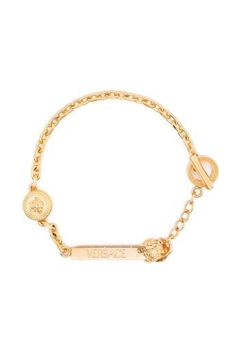 Versace Medusa-coin chain bracelet - Oro