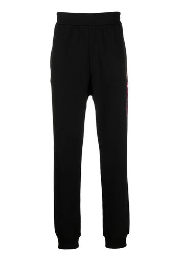 VERSACE logo-print track pants - Nero