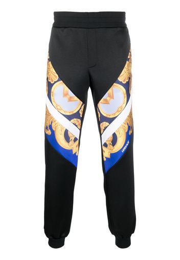 Versace Barocco 660 track pants - Nero