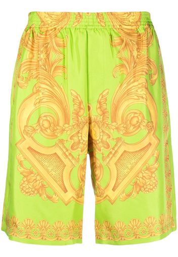 Versace Shorts Barocco 660 - Verde