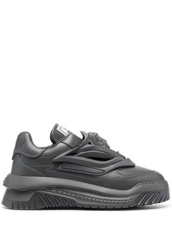 Versace Odissea chunky leather trainers - Grigio