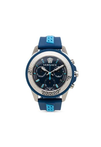 Versace Greca Act 43mm - Blu