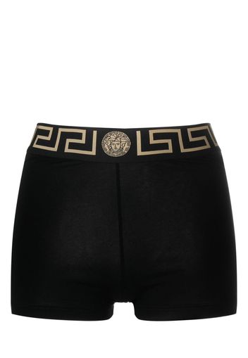 Versace VERSACE JERSEY COTTON BOYSHORTS - Nero