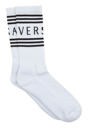 Versace intarsia-knit ankle socks - 2W020