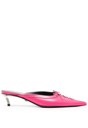 Versace Pin-point 50mm mules - Rosa