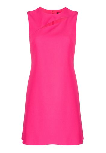 Versace slashed sleeveless minidress - Rosa