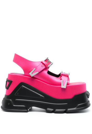 Versace Medusa Anthem platform sandals - Rosa