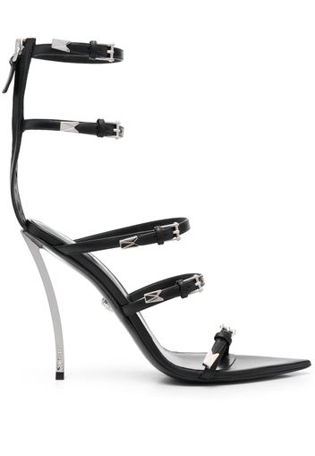 Versace 120mm multi-strap sandals - Nero