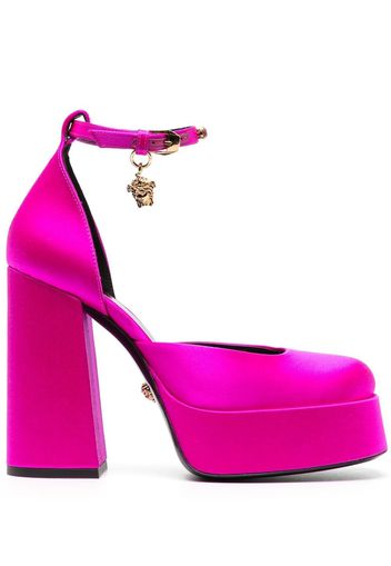 Versace Medusa satin pumps - Rosa