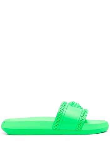 Versace Medusa Head motif slides - Verde