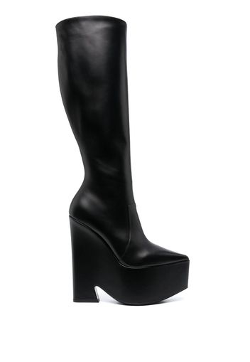 Versace Tempest knee-high boots - Nero