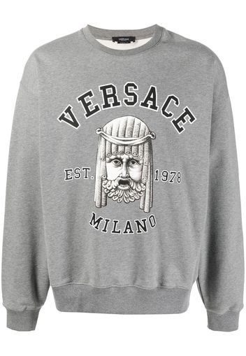 Versace crew neck sweatshirt - Grigio