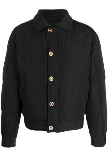 Versace Medusa buttoned-up jacket - Nero