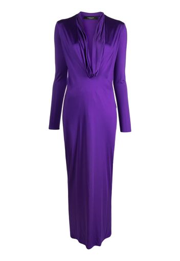 Versace cowl-neck maxi dress - Viola