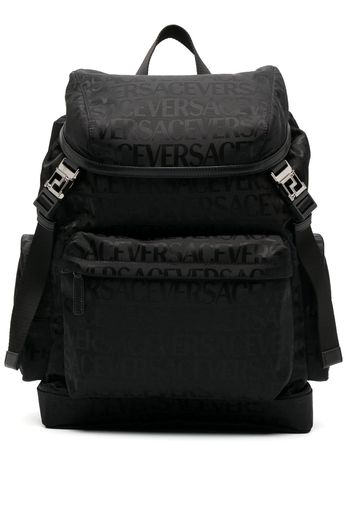 Versace Zaino Versace all-over - Nero